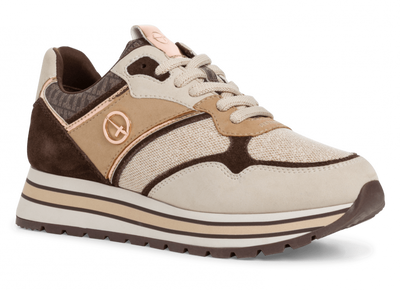 Tamaris Ladies Platform Athleisure Laced Shoe 23706 389