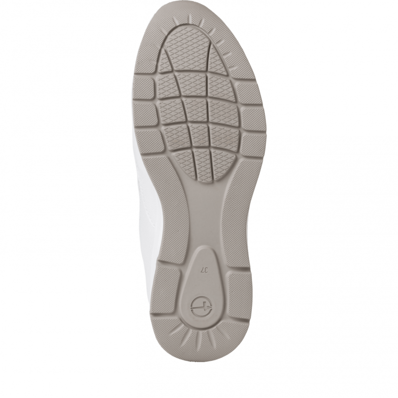Tamaris Ladies Zip Detail Low Wedge Athleisure Shoe 23711 100
