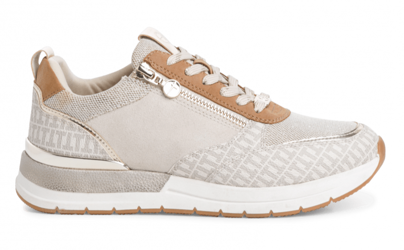 Tamaris Ladies Athleisure Zip Detail Shoe 23732 488