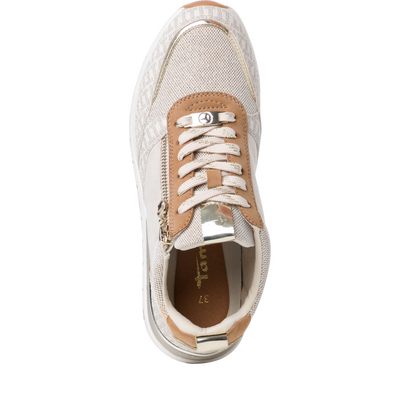 Tamaris Ladies Athleisure Zip Detail Shoe 23732 488