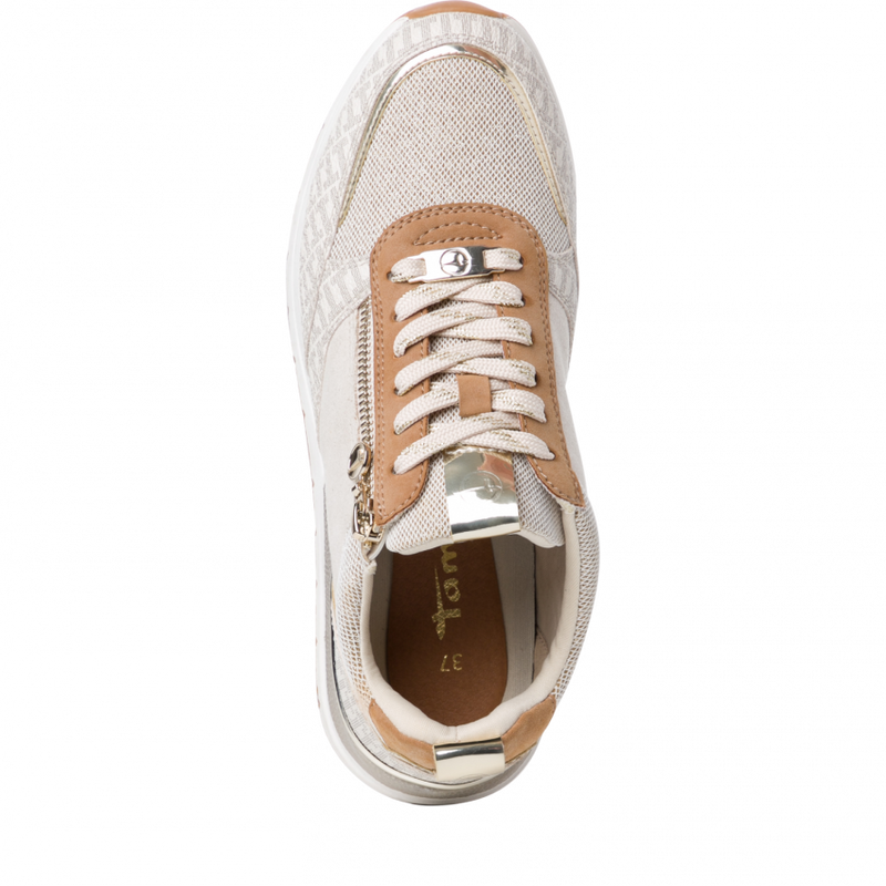 Tamaris Ladies Athleisure Zip Detail Shoe 23732 488
