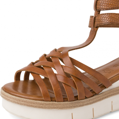 Tamaris Ladies Platform Style Wedge Sandal 28241 305