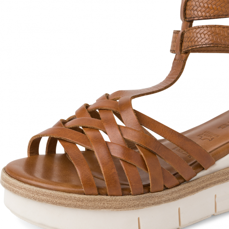 Tamaris Ladies Platform Style Wedge Sandal 28241 305