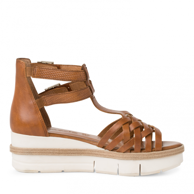 Tamaris Ladies Platform Style Wedge Sandal 28241 305