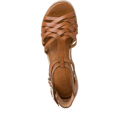 Tamaris Ladies Platform Style Wedge Sandal 28241 305