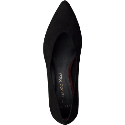Marco Tozzi Ladies V Cut Block Heel Shoe 22416-20 001