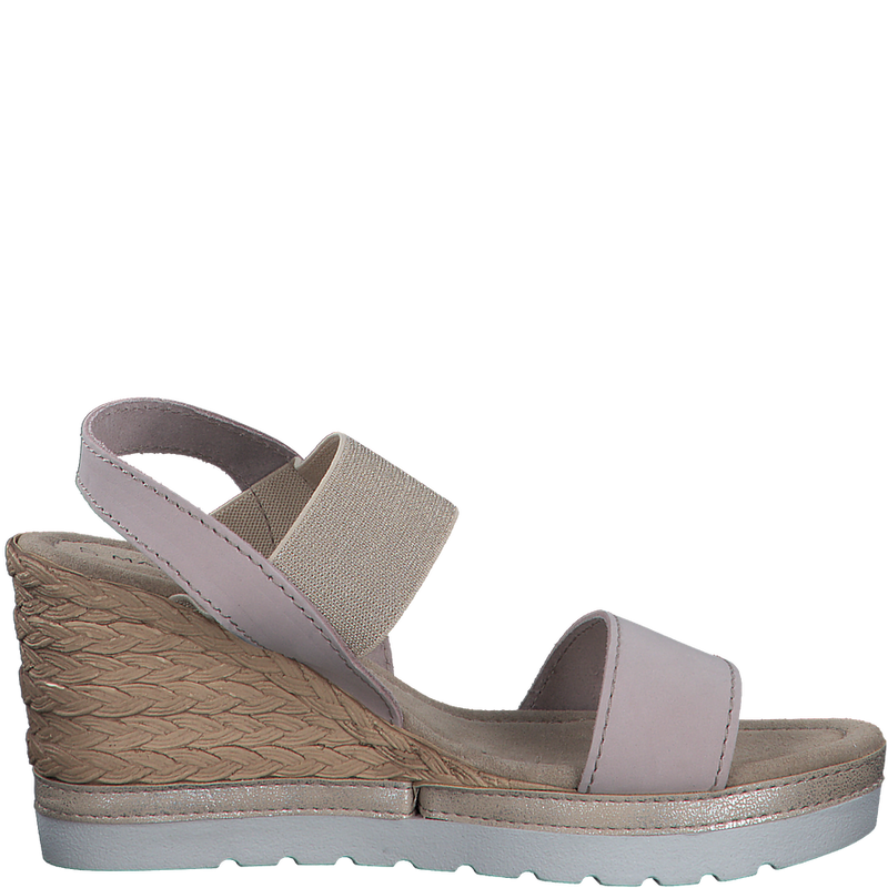 Marco Tozzi Ladies Wedge Espadrille Sandal Rose 28005 20 596