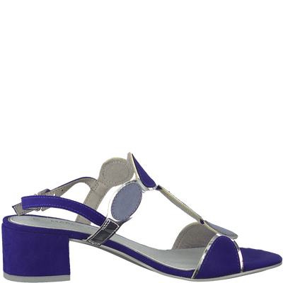 Marco Tozzi Ladies Medium Block Heel Vegan Slingback Sandal 28230 20 837