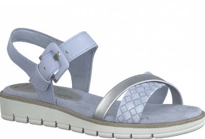 Marco Tozzi Ladies Vegan Flat Strappy Sandal 28607 876