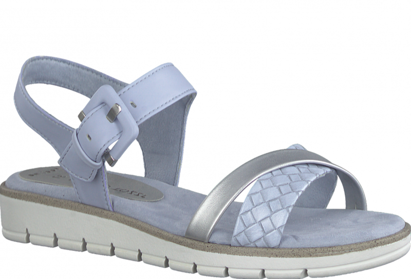 Marco Tozzi Ladies Vegan Flat Strappy Sandal 28607 876