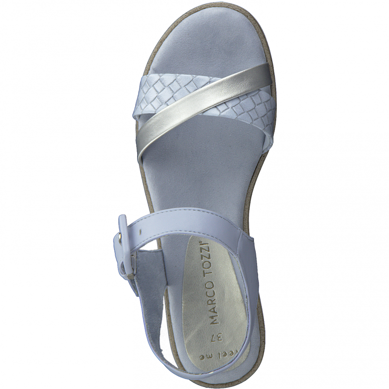 Marco Tozzi Ladies Vegan Flat Strappy Sandal 28607 876