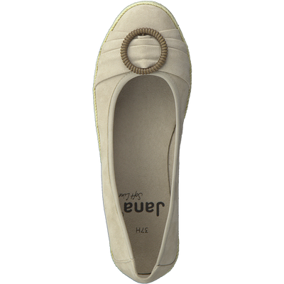 Softline By Jana Ladies Beige Pump Shoe 22161 400