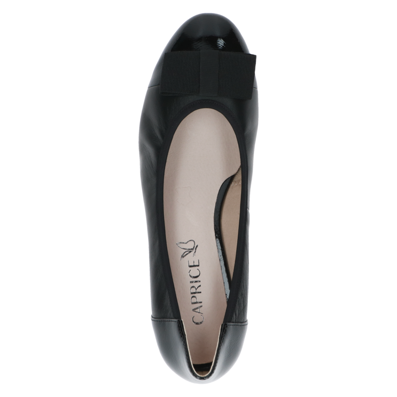 Caprice Ladies Block Heel Court shoe 22307-20 009