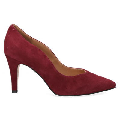 Caprice Ladies Court Suede Shoe 22403 549