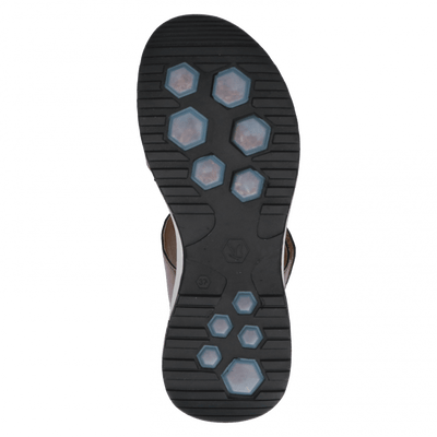 Caprice Ladies Climotion Pro Flat Velcro Sandal 28716 341