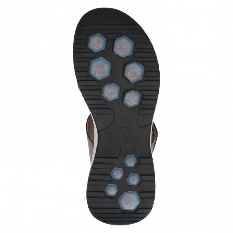 Caprice Ladies Climotion Pro Flat Velcro Sandal 28716 341