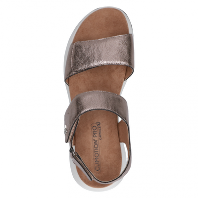 Caprice Ladies Climotion Pro Flat Velcro Sandal 28716 341