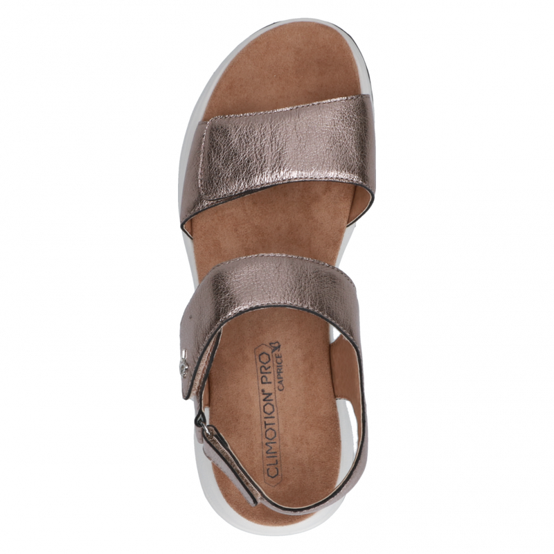 Caprice Ladies Climotion Pro Flat Velcro Sandal 28716 341