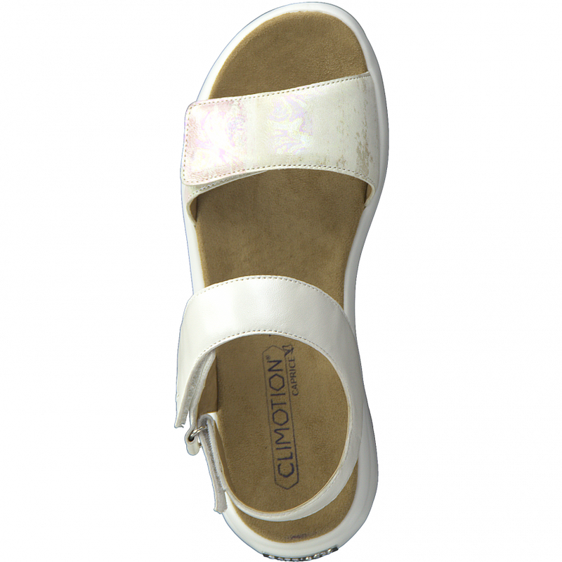 Caprice Ladies Climotion Flat Velcro Sandal 28718 197