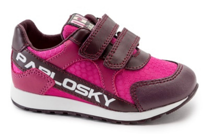 Pablosky Girls Pink Combination Trainer 289597
