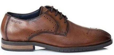 S.Oliver Men’s  Laced Cognac Shoe 13202-23 - Finn Footwear