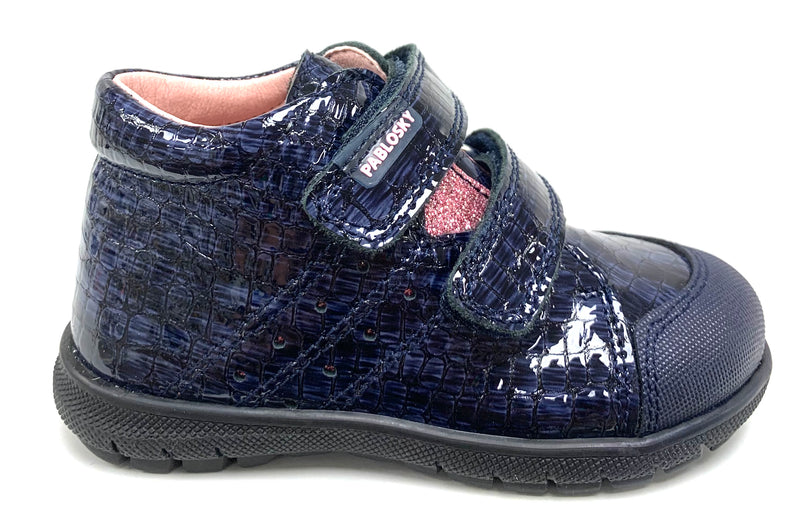 Pablosky Girls Double Velcro Boot 005127