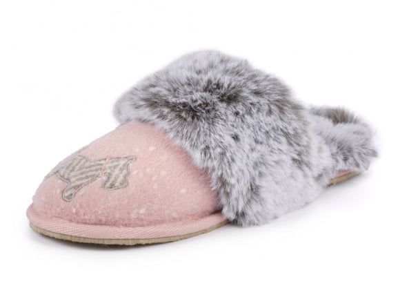 Lazy Dogz Ladies Duchess Mule Slipper KLD415