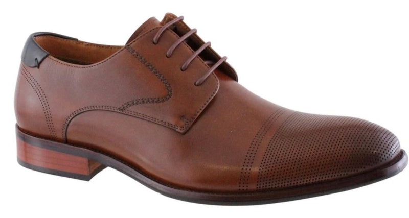 Morgan & Co. Men’s Punched Toe Laced Shoe MGN1004 - Finn Footwear