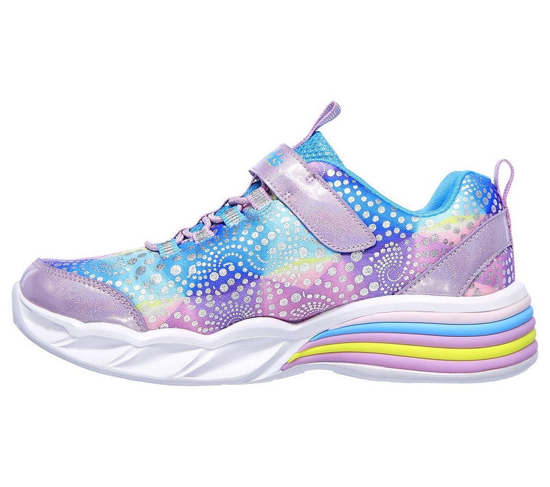 Skechers Girls Sweetheart Lights Trainer 302059L - Finn Footwear