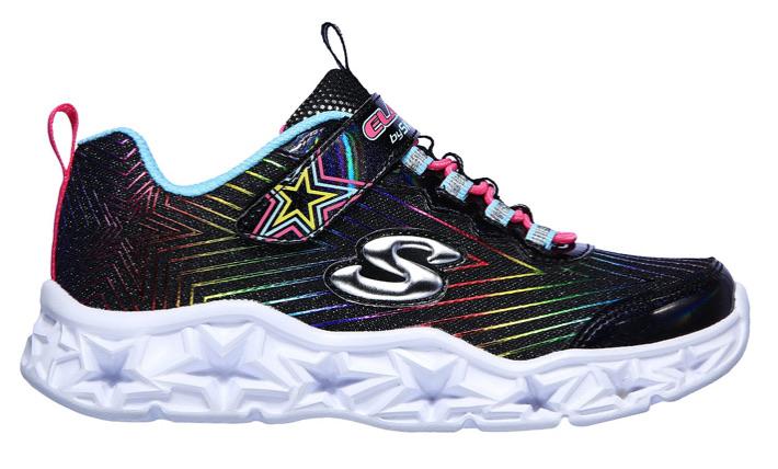 Skechers Girls Cosmic Charm Trainer 302452L - Finn Footwear