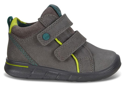 Ecco First Boys Grey Velcro Boot 754341 - Finn Footwear