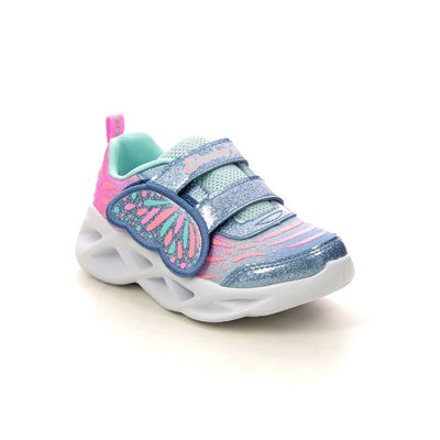 Skechers Girls Twisty Brights Trainer 302754N