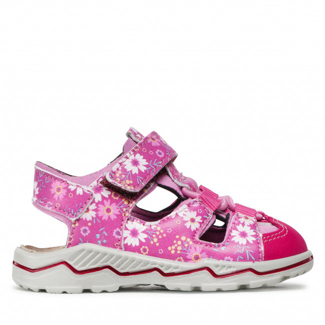 Ricosta Gery Girls Pink Floral Velcro Sandal 2900302-320