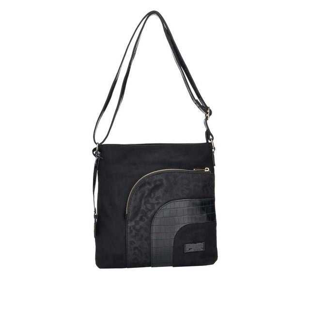 Remonte Ladies Black Crossbody Handbag Q0705-02