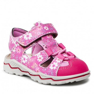 Ricosta Gery Girls Pink Floral Velcro Sandal 2900302-320