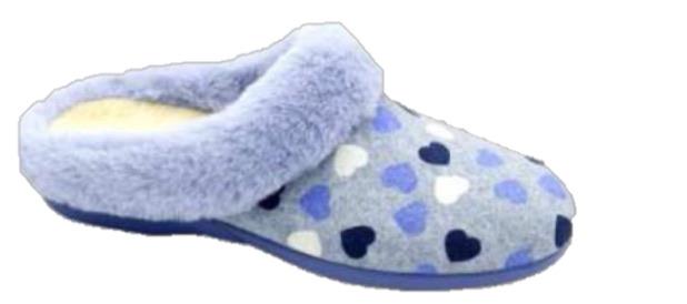 DeValverde Ladies Slip On Slipper DVV6028