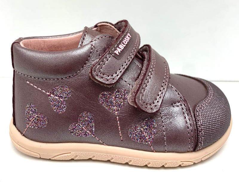 Pablosky Girls Double Velcro First Boot 001972