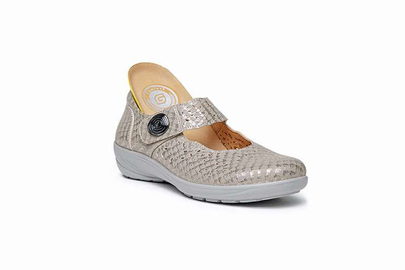 Grunwald G Comfort Ladies Velcro Shoe P-9528MF
