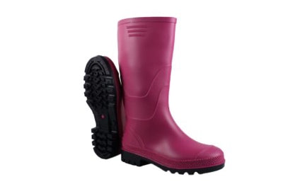 Rural Ladies Pink Wellington 901P - Finn Footwear