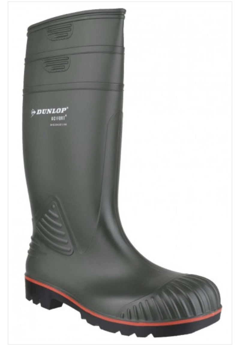 Dunlop Acifort  Men’s Steel Toe Wellington - Finn Footwear