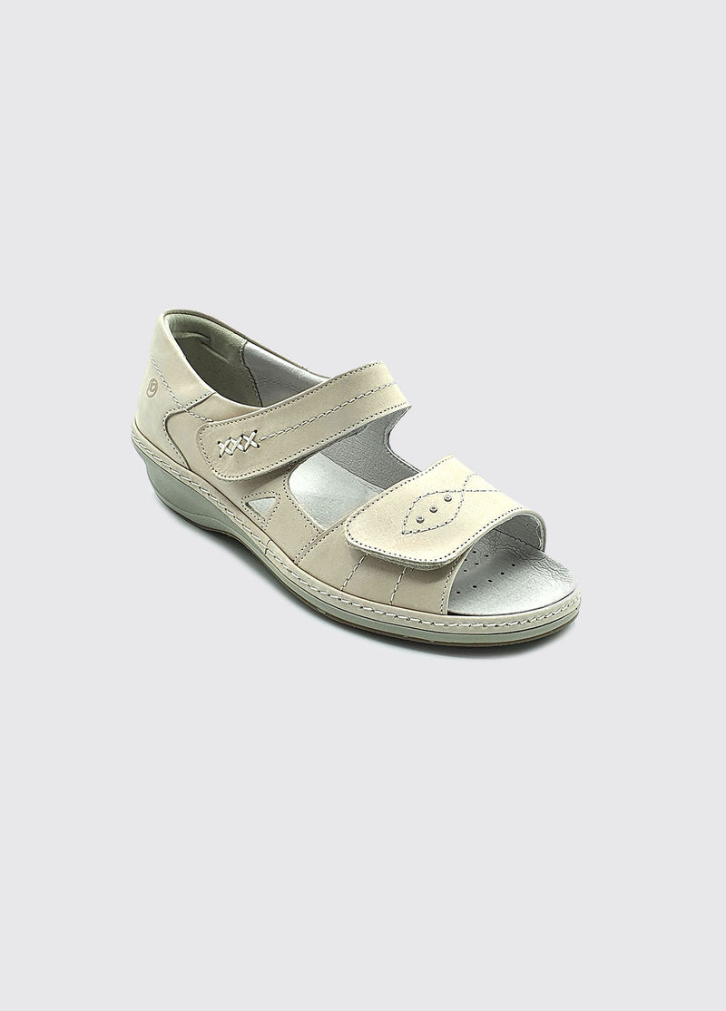 Suave Yolanda Heel In Velcro Sandal 6020-42