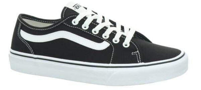 Vans Filmore Men’s Black White Canvas Trainer - Finn Footwear