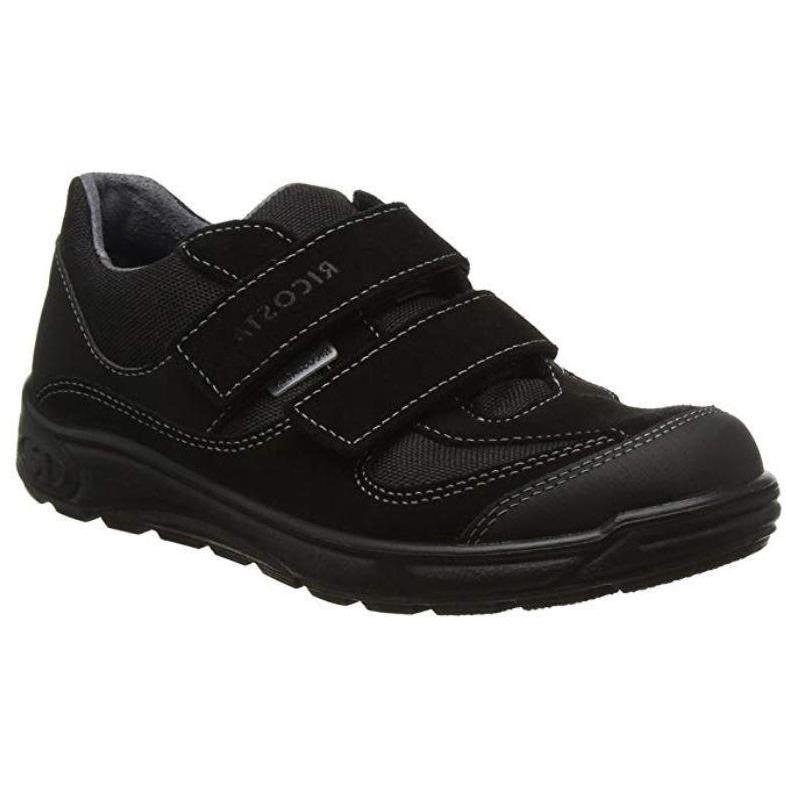 Ricosta Niro Boys Black Velcro Shoe - Finn Footwear