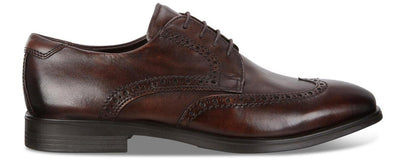 Ecco Melbourne Men’s Cocoa Brown Laced Shoe 621664 - Finn Footwear