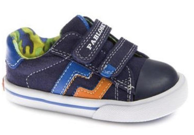 Pablosky Boys Velcro Canvas Shoe 961121 - Finn Footwear