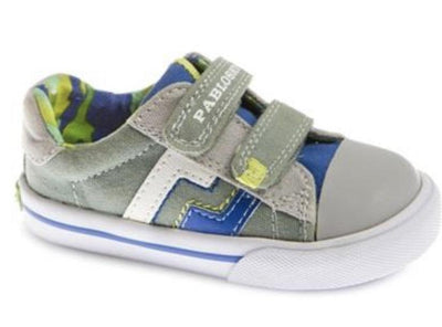 Pablosky Boys Velcro Canvas Shoe 961191 - Finn Footwear